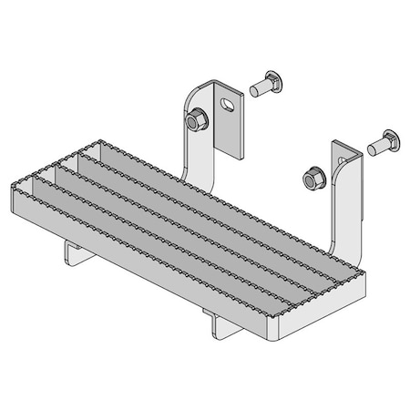 Aftermarket StepNChek Tractor Service Step Fits John Deere 30 55 60 2950 3030 3040 3130 Plus CAL50-0022